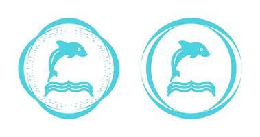 Dolphin Vector Icon