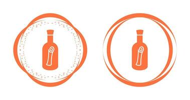 Scroll in Bottle Vector Icon