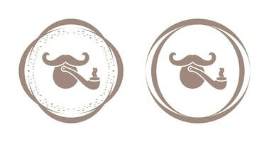 Pirate with Smoking Pipe Vector Icon