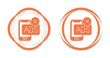 AD Block Vector Icon