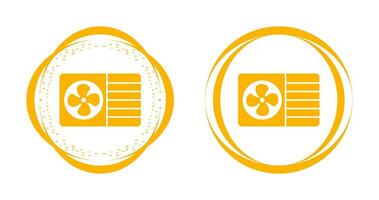 AC Window Unit Vector Icon