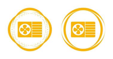 AC Window Unit Vector Icon