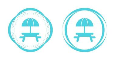 Camping Table Vector Icon