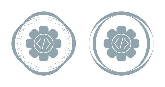 icono de vector de codificación