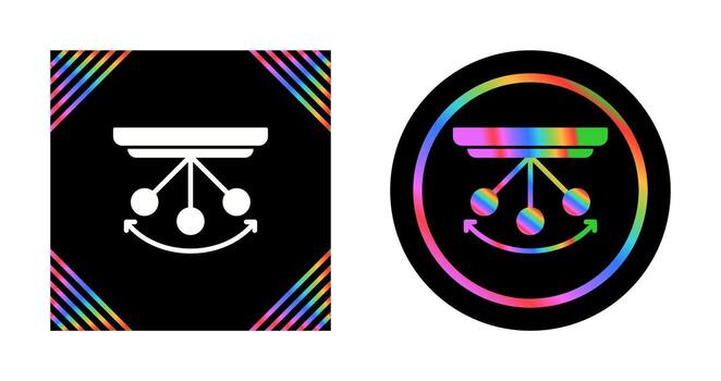 icono de vector de péndulo