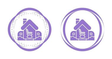 Retirement Home Vector Icon