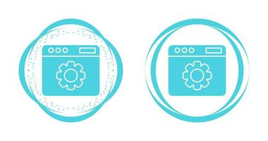 Web Settings Vector Icon