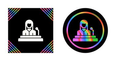Lectern Vector Icon