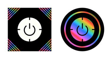 Scheduled power on and off Vector Icon