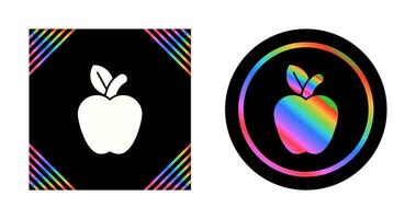 icono de vector de manzana