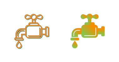 Water Faucet Vector Icon