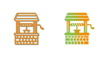 Water Well Vector Icon