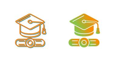 Graduated Vector Icon