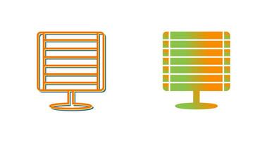 Infrared Heater Vector Icon