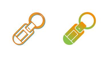 Keychain Vector Icon