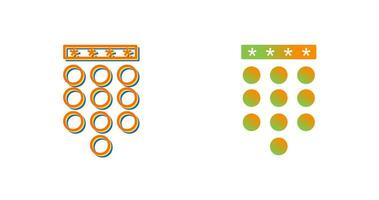 Passcode Lock Vector Icon