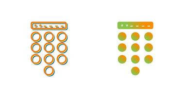 Passcode Lock Vector Icon