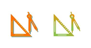 Set Square Vector Icon