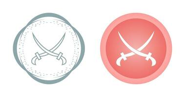 Two Swords Vector Icon