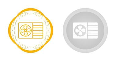 AC Window Unit Vector Icon