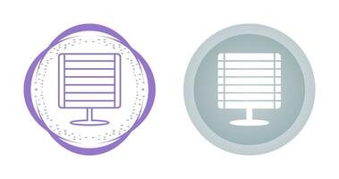 Infrared Heater Vector Icon