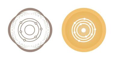 Atomic Structure Vector Icon