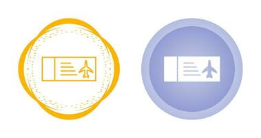 Plane Tickets Vector Icon