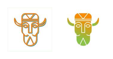 African Mask Vector Icon