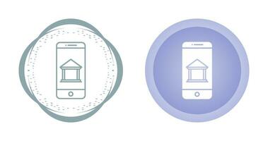 Mobile Banking Vector Icon