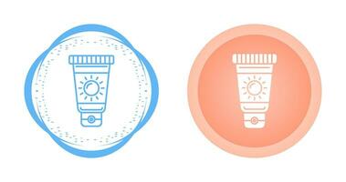 Sunscreen Vector Icon