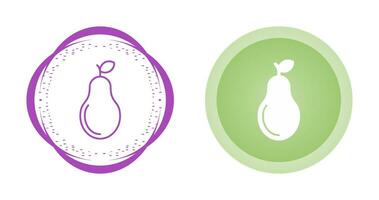 Pear Vector Icon