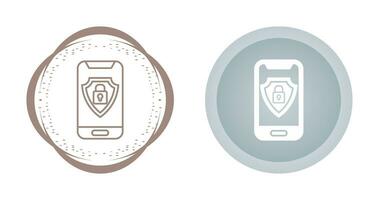 Mobile Security Vector Icon