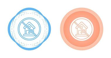 No House Vector Icon