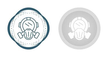 Gas Mask Vector Icon