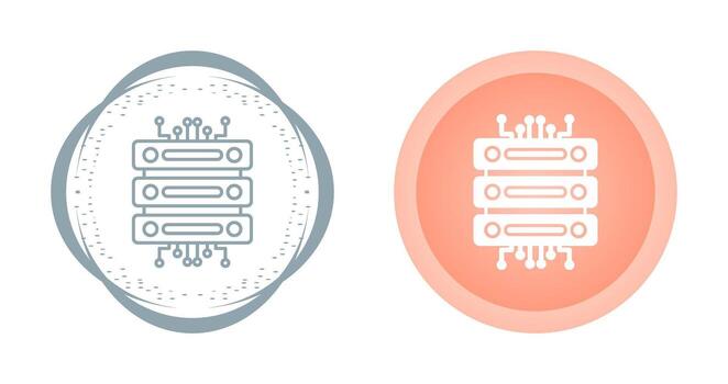 icono de vector de servidor