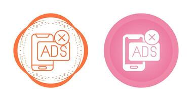 AD Block Vector Icon