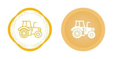 icono de vector de tractor