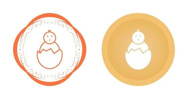 Hatched Egg Vector Icon