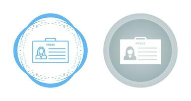 Female ID Vector Icon