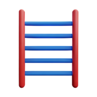 ladder 3d renderen icoon illustratie png