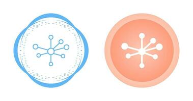 Molecular Structure Vector Icon