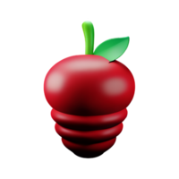 raspberry 3d rendering icon illustration png