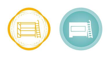 Bunk bed Vector Icon