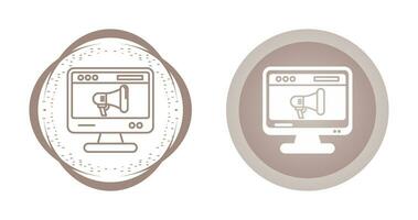 Online Marketing Vector Icon