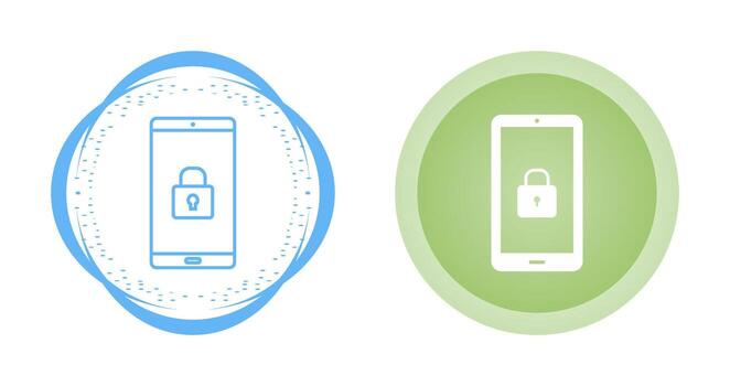Secure Device Vector Icon