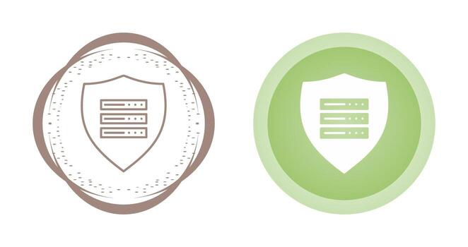 Secure Server Vector Icon