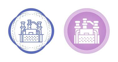 icono de vector de energía geotérmica