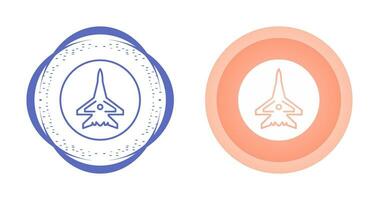 Fighter Plane Vector Icon