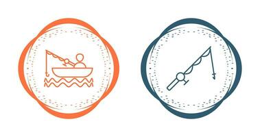 Fishing Rod Vector Icon