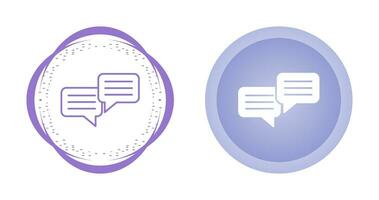 Chatting Vector Icon